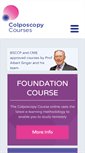 Mobile Screenshot of colposcopycourses.com